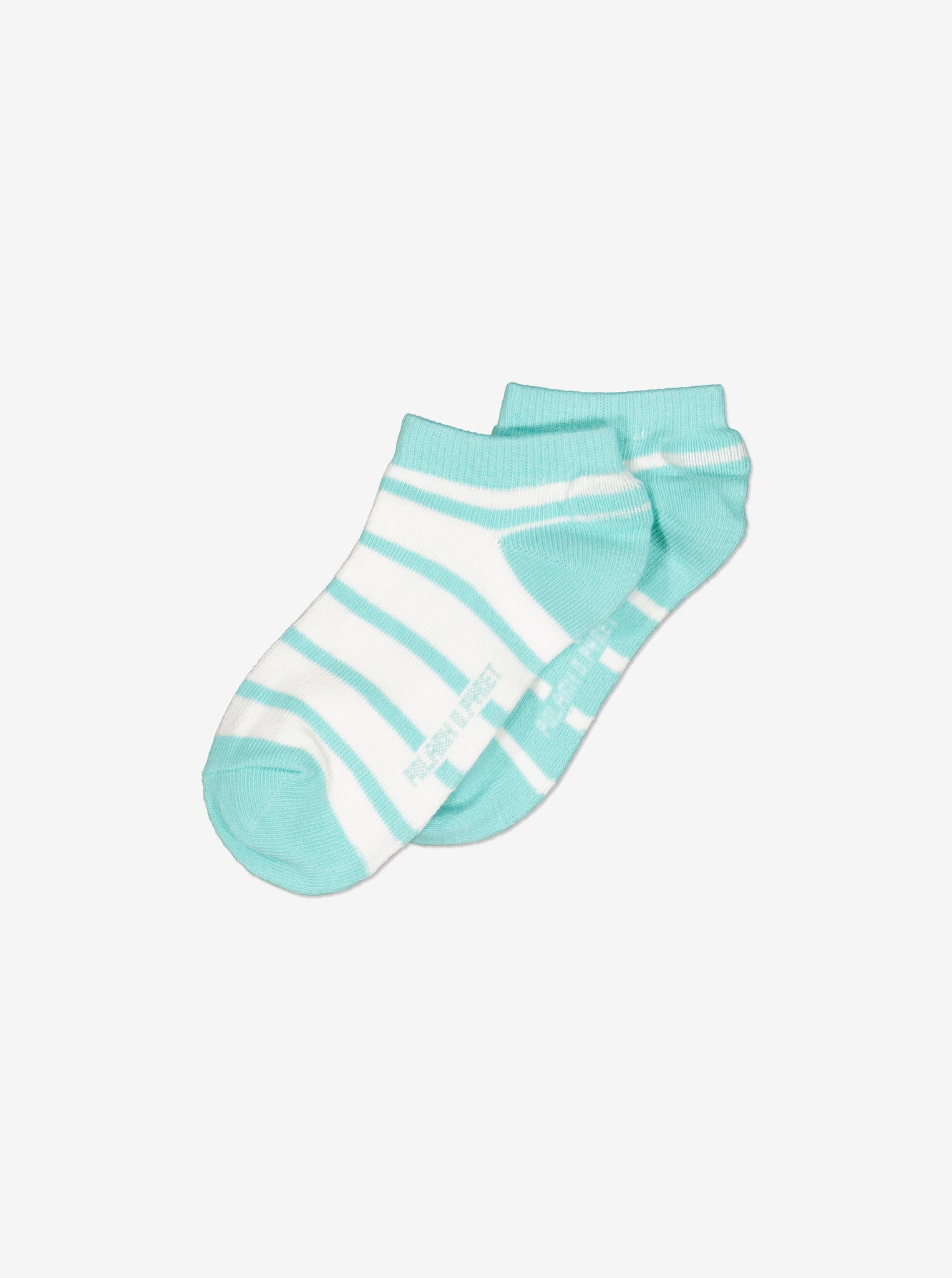 Blue Kids Trainer Socks from Polarn O. Pyret Kidswear. Made using environmentally friendly materials.