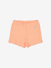 Organic Cotton Peach  Baby Shorts from Polarn O. Pyret Kidswear. Ethically made and sustainably sourced materials.