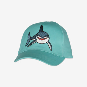Shark Print Kids Cap
