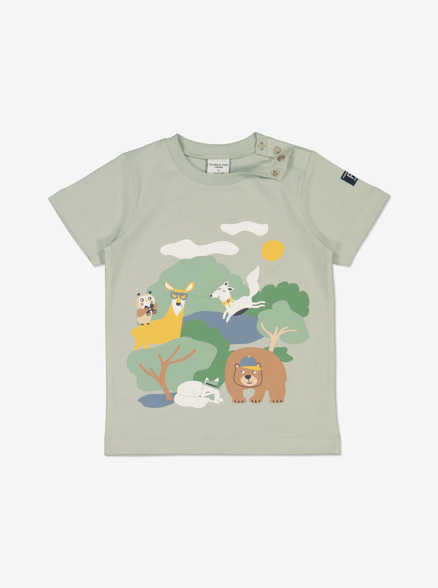 Organic Cotton Grey Kids T-Shirt