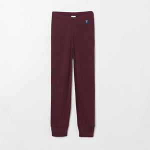 Merino Wool Thermal Kids Long Johns from the Polarn O. Pyret kidswear collection. Sustainably produced kids outerwear.