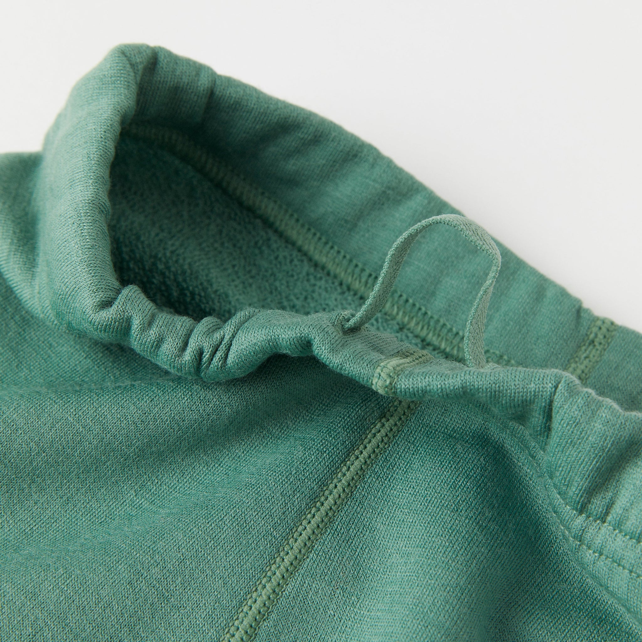 Green Merino Wool Kids Long Johns from the Polarn O. Pyret kidswear collection. Quality kids clothing made to last.