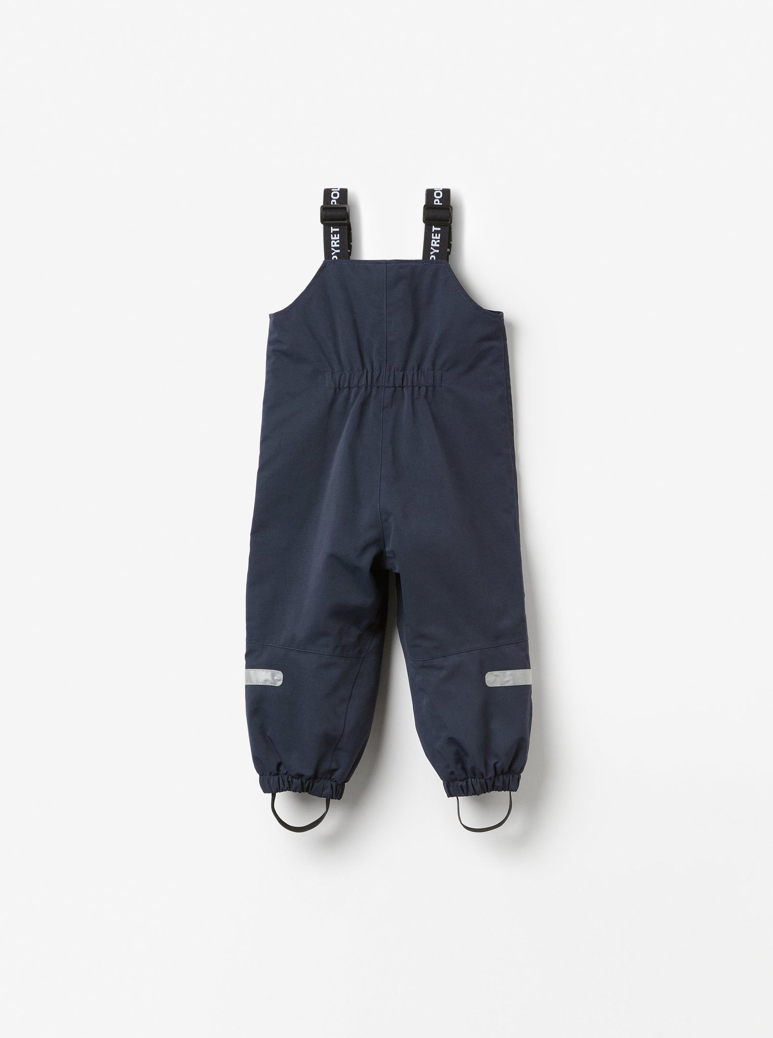 Navy Kids Waterproof Trousers from the Polarn O. Pyret kidswear collection. The best ethical kids outerwear.