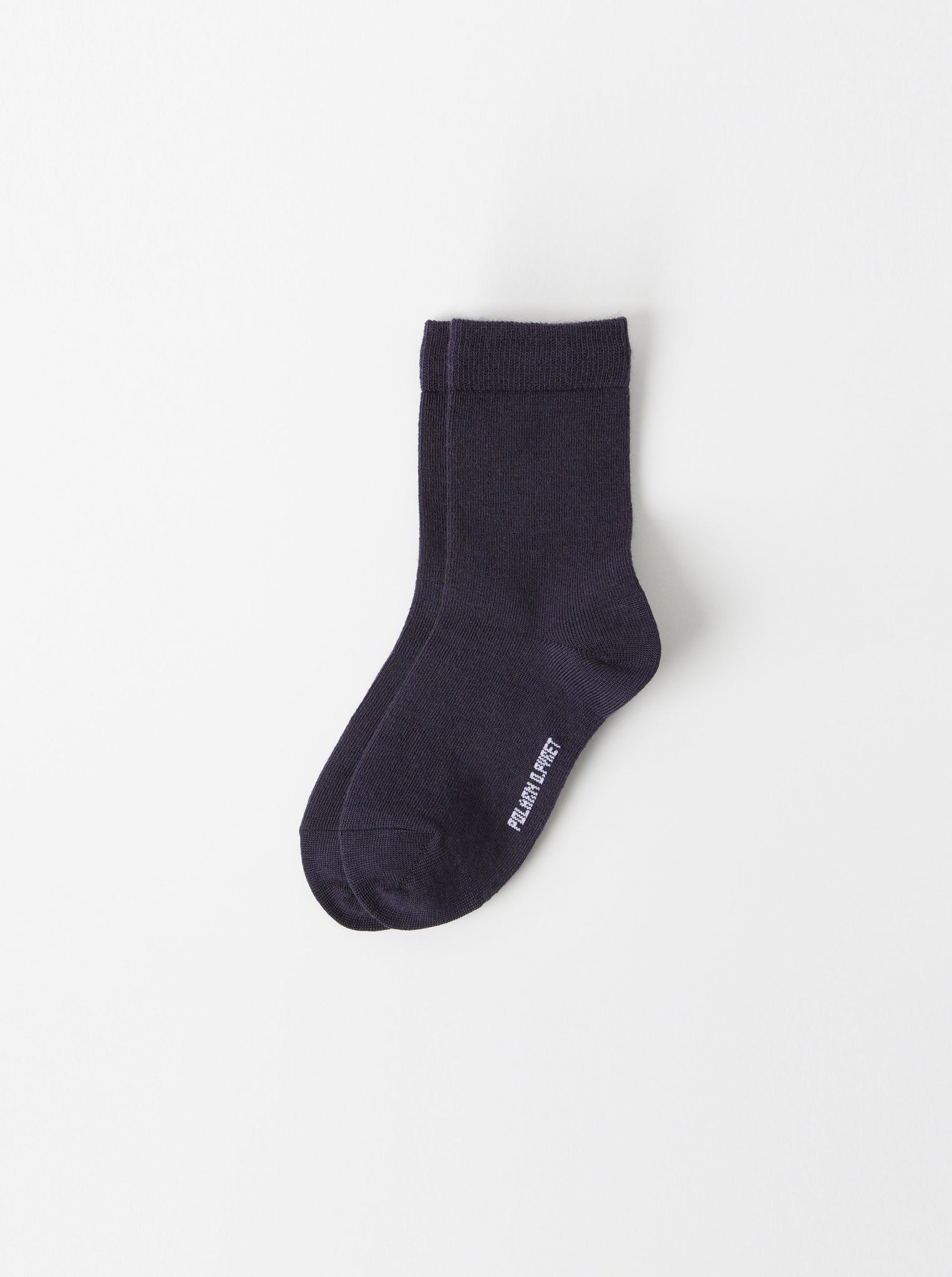 Navy Merino Kids Socks from the Polarn O. Pyret kidswear collection. Quality kids clothing made to last.