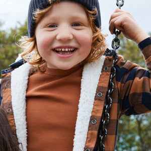 Navy Kids Knitted Hat from the Polarn O. Pyret kidswear collection. Made using ethically sourced materials.