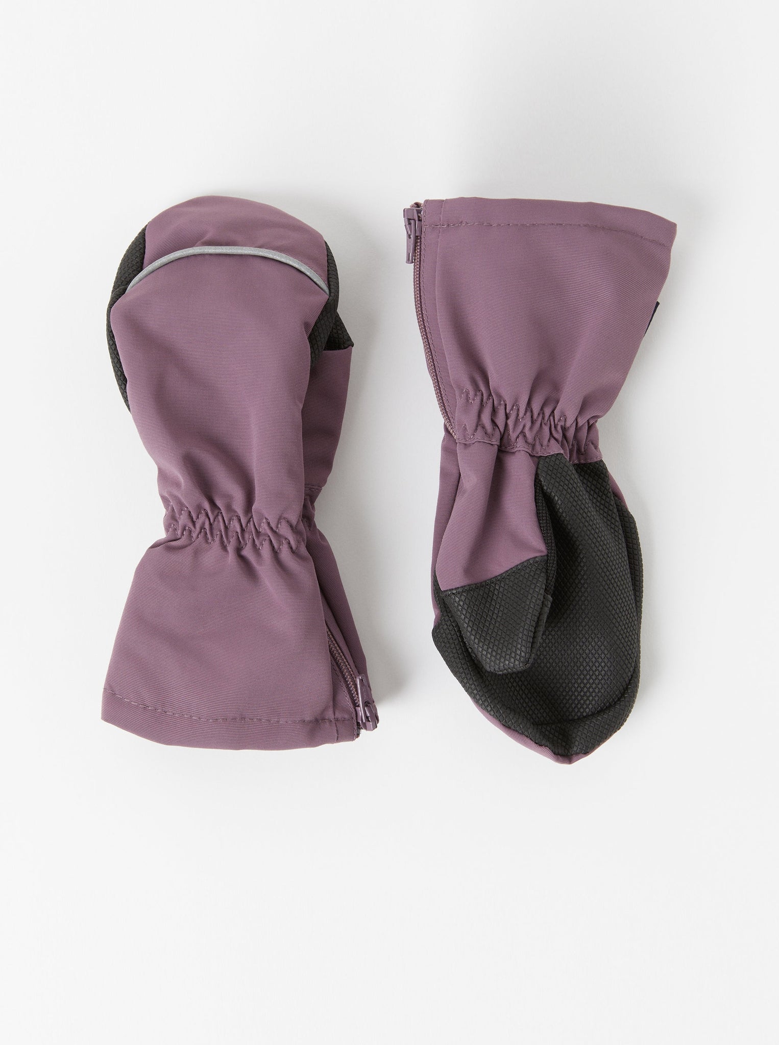 Purple Waterproof Kids Mittens from the Polarn O. Pyret kidswear collection. Ethically produced outerwear.