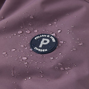 Purple Waterproof Kids Overall from the Polarn O. Pyret kidswear collection. The best ethical kids outerwear.