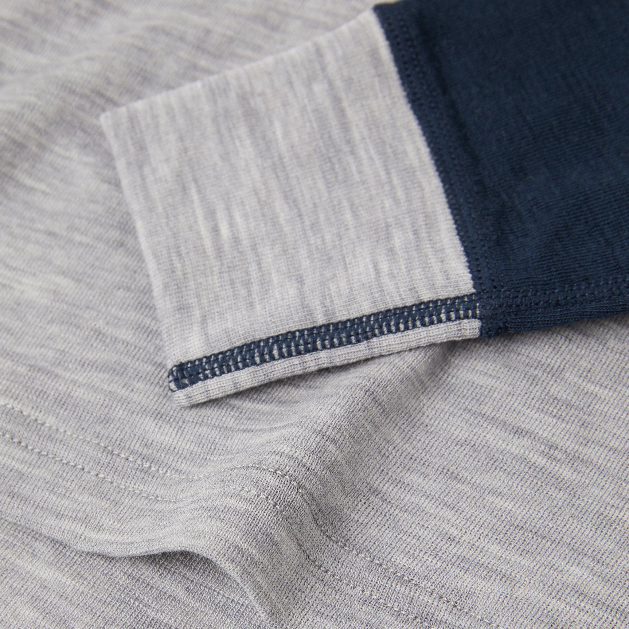 Merino Wool Grey Thermal Kids Top from the Polarn O. Pyret kidswear collection. The best ethical kids outerwear.