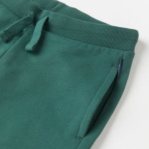 Organic Cotton Green Kids Joggers from the Polarn O. Pyret Kidswear collection. The best ethical kids clothes