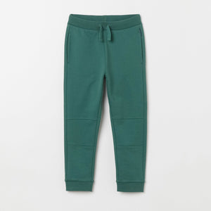 Organic Cotton Green Kids Joggers from the Polarn O. Pyret Kidswear collection. The best ethical kids clothes