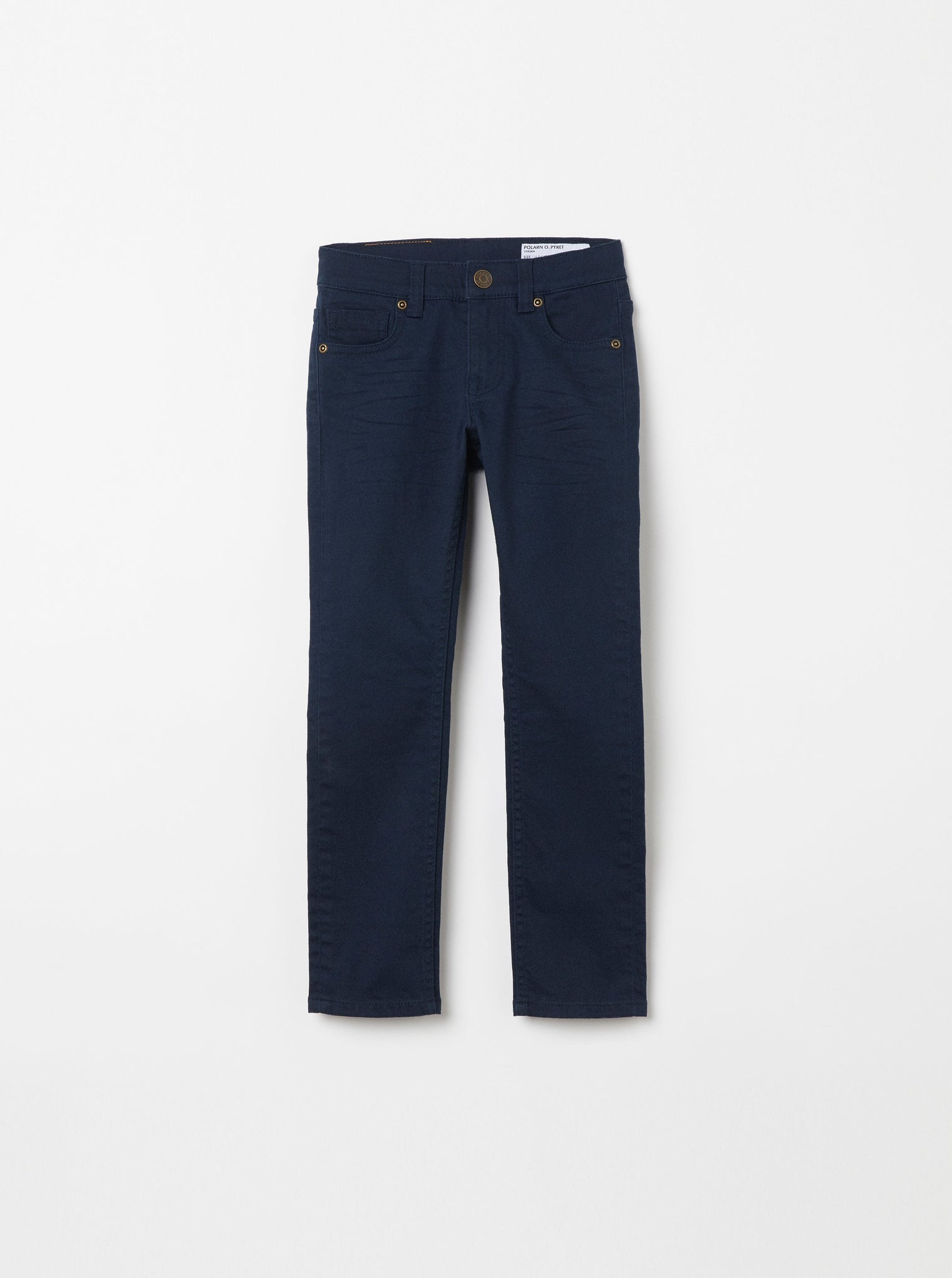 Organic Cotton Slim Fit Kids Jeans from the Polarn O. Pyret Kidswear collection. Ethically produced kids clothing.