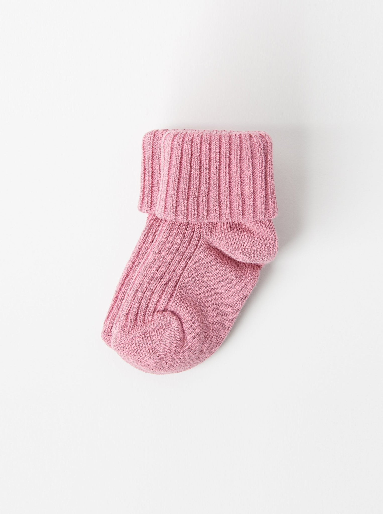 Organic Cotton Pink Baby Socks from the Polarn O. Pyret Kidswear collection. The best ethical kids clothes