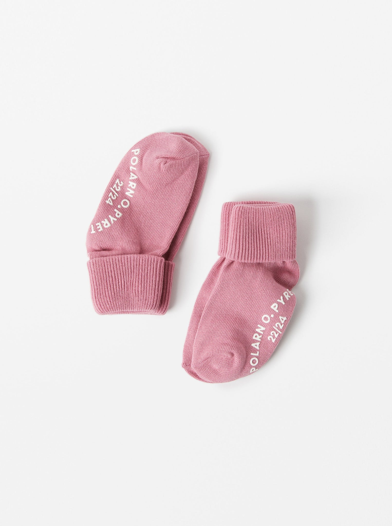 Pink Antislip Kids Socks Multipack from the Polarn O. Pyret Kidswear collection. Nordic kids clothes made from sustainable sources.