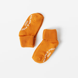 Yellow Antislip Kids Socks Multipack from the Polarn O. Pyret Kidswear collection. Ethically produced kids clothing.