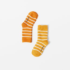 Yellow Kids Socks Multipack from the Polarn O. Pyret Kidswear collection. Nordic kids clothes made from sustainable sources.