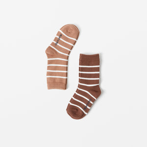 Brown Kids Socks Multipack from the Polarn O. Pyret Kidswear collection. Ethically produced kids clothing.