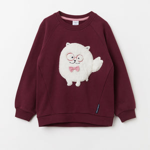 Organic Cotton Puppy Kids Sweatshirt from the Polarn O. Pyret Kidswear collection. Ethically produced kids clothing.