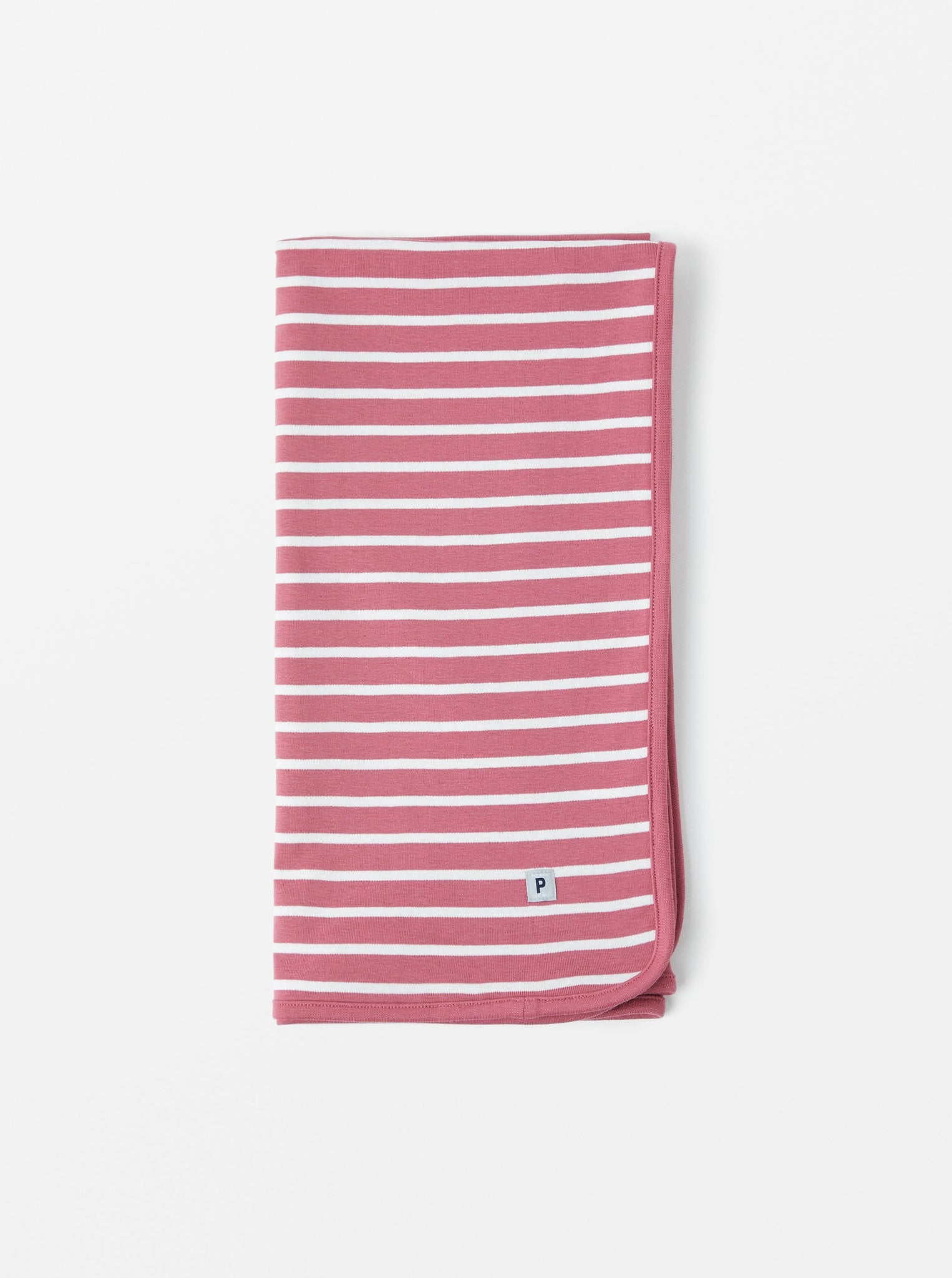 Organic Cotton Pink Baby Blanket from the Polarn O. Pyret Kidswear collection. The best ethical kids clothes