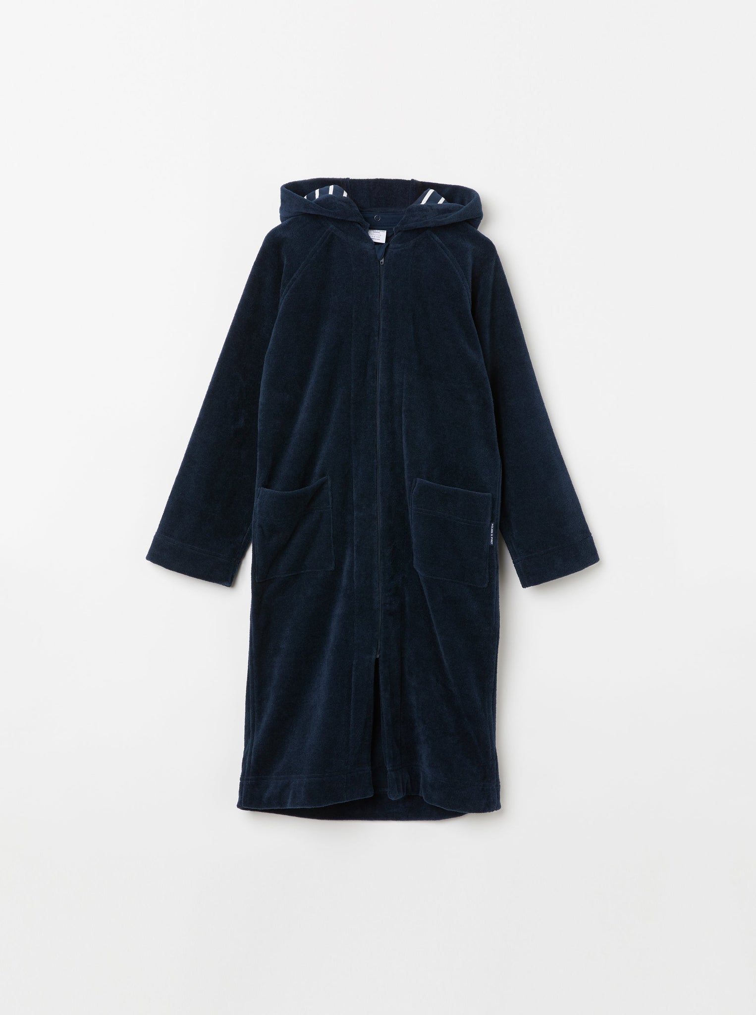 Kids Navy Dressing Gown