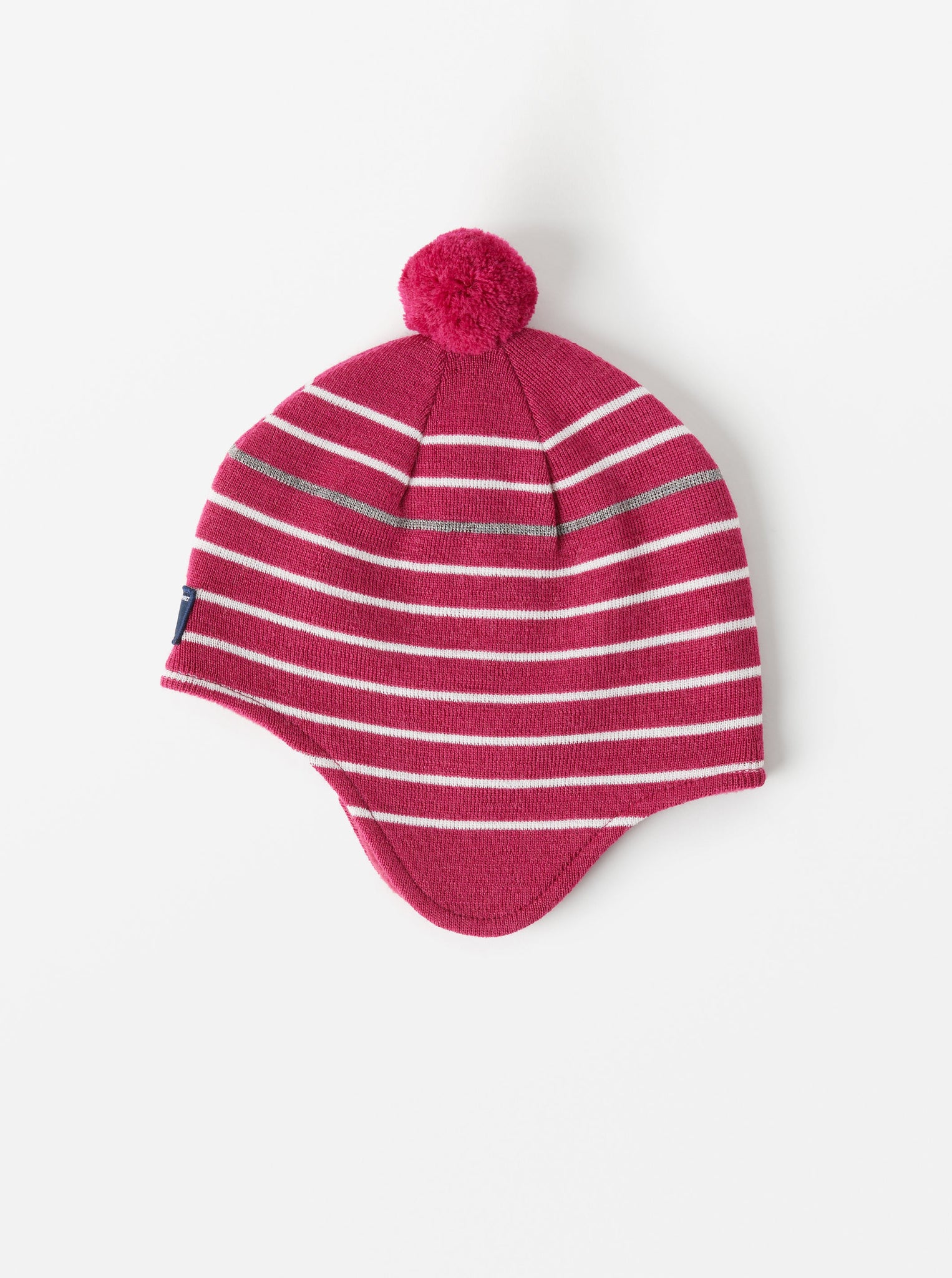 Merino Wool Kids Bobble Hat