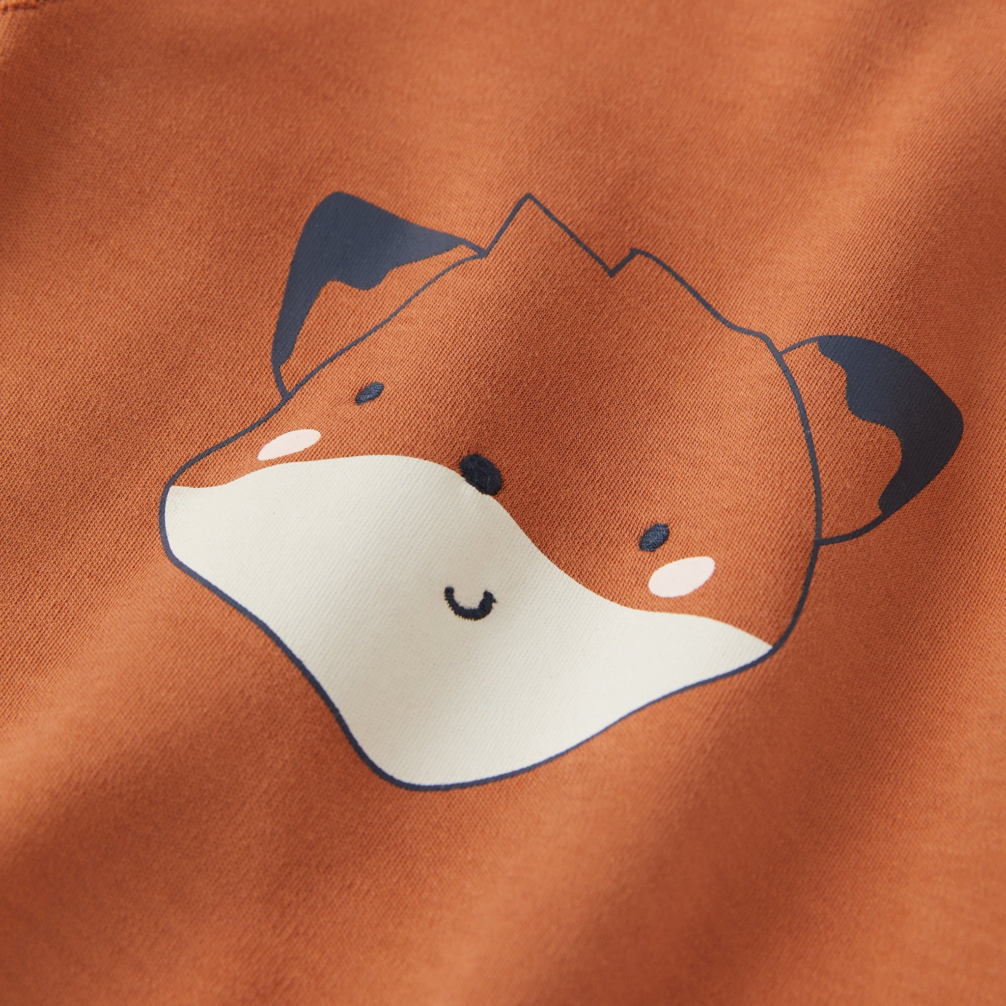 Organic Cotton Orange Babygrow from the Polarn O. Pyret babywear collection. The best ethical kids clothes