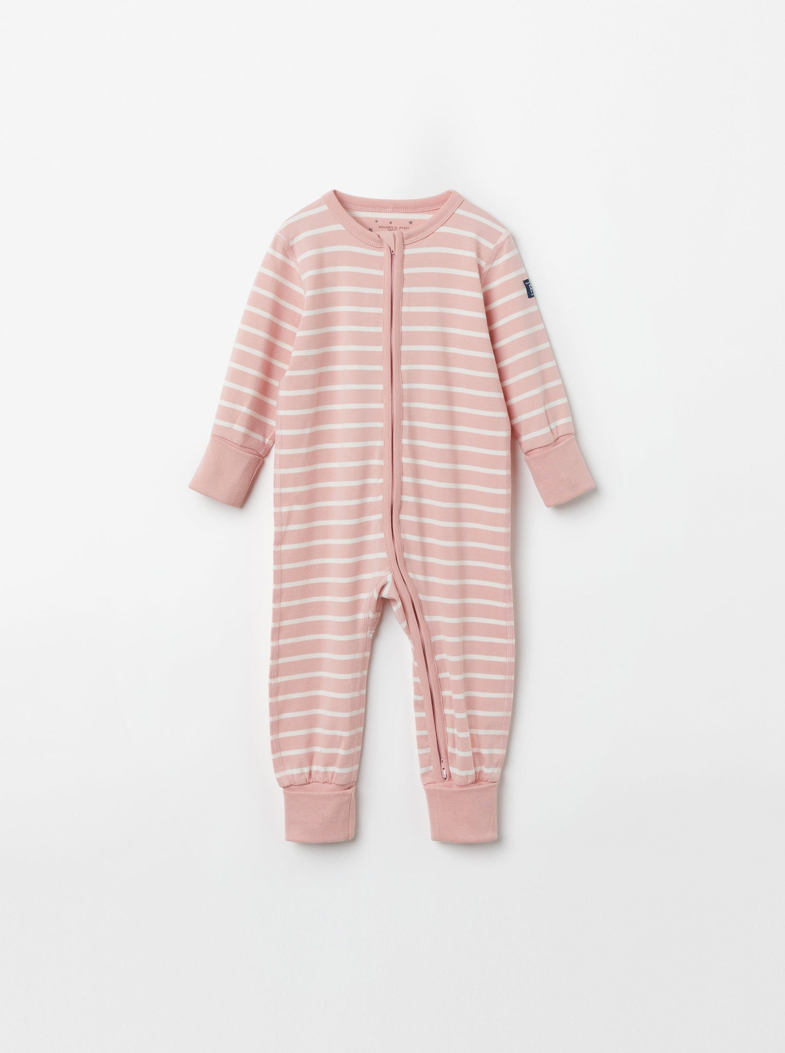 Striped Baby Sleepsuit