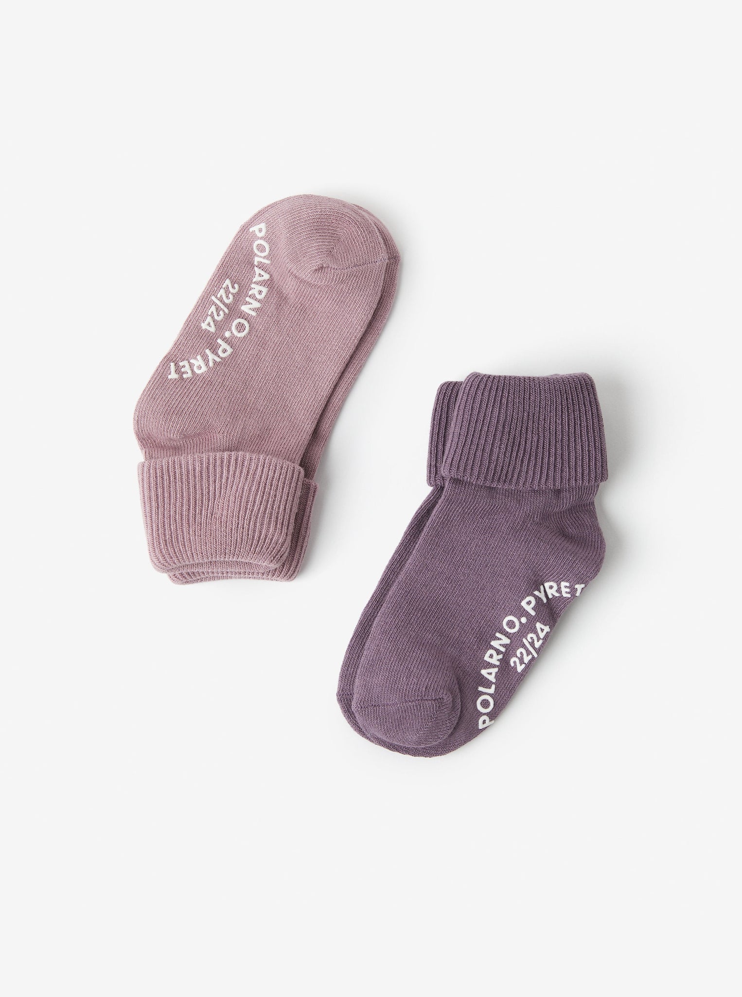 Purple Antislip Kids Socks Multipack from the Polarn O. Pyret kidswear collection. Ethically produced kids clothing.