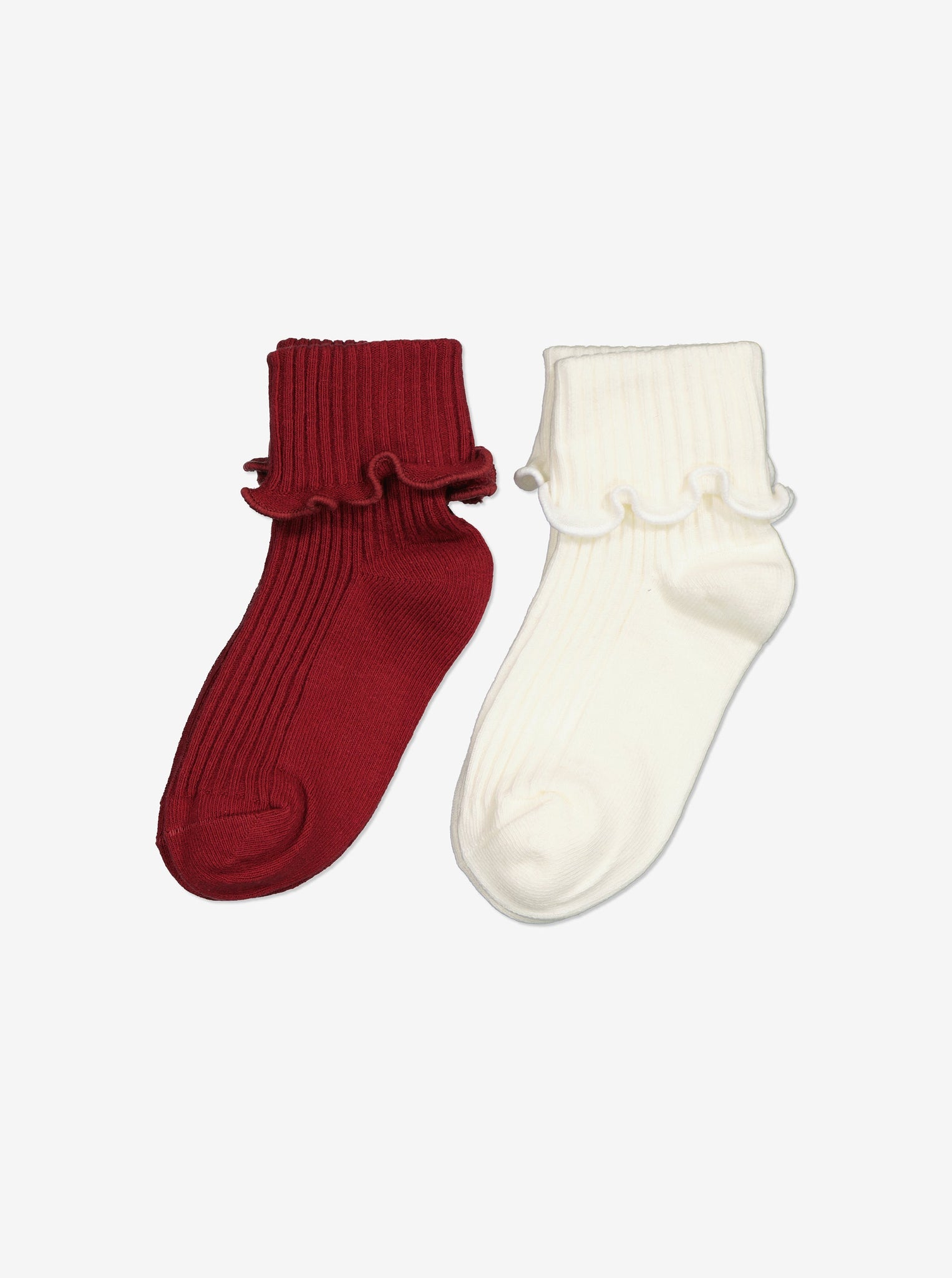 Red & White Baby Socks Multipack from the Polarn O. Pyret babywear collection. Clothes made using sustainably sourced materials.