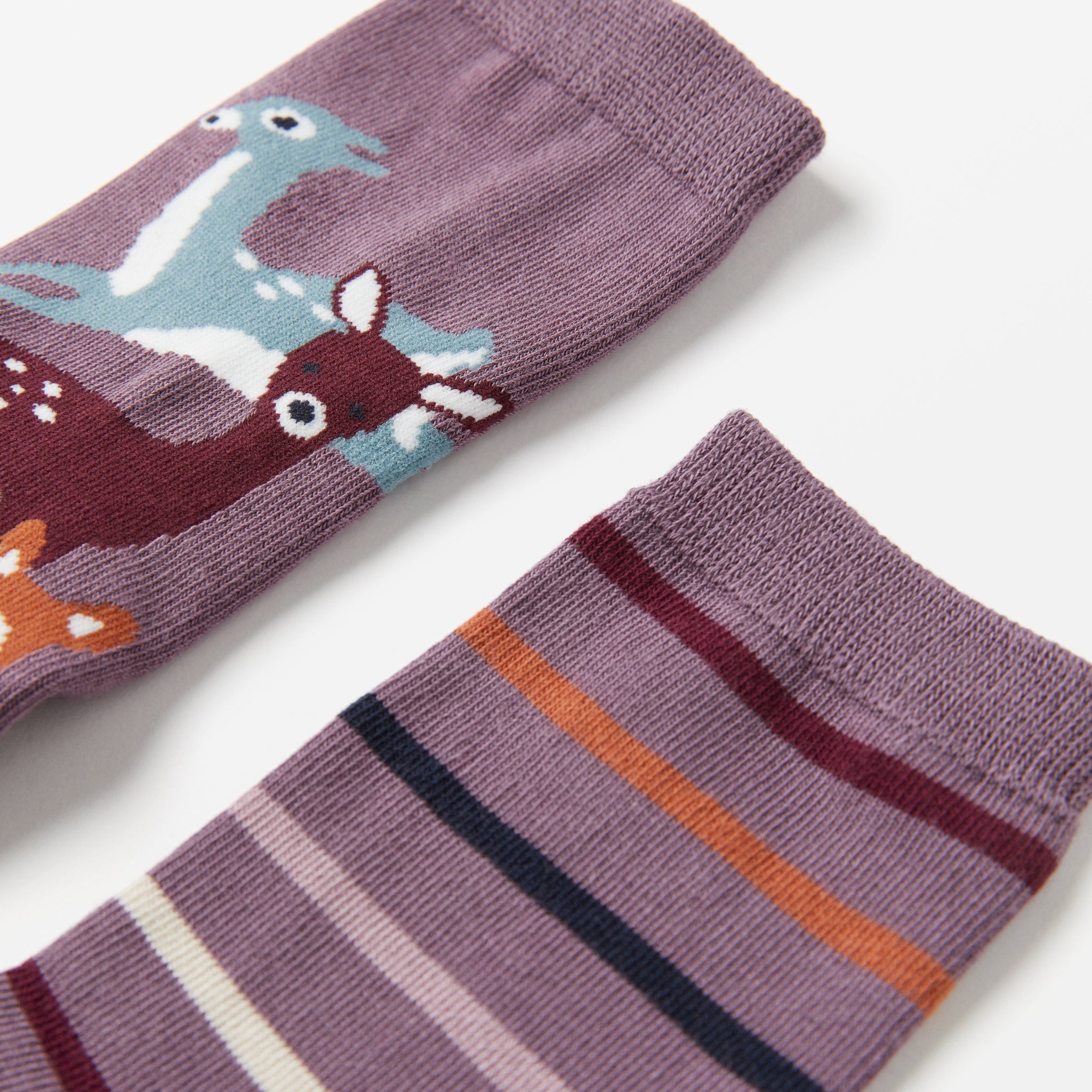 Purple Kids Socks Multipack from the Polarn O. Pyret kidswear collection. The best ethical kids clothes