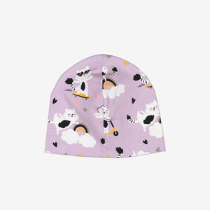  Purple Baseball Cap for Kids from Polarn O. Pyret Kidswear. Made using environmentally friendly materials.