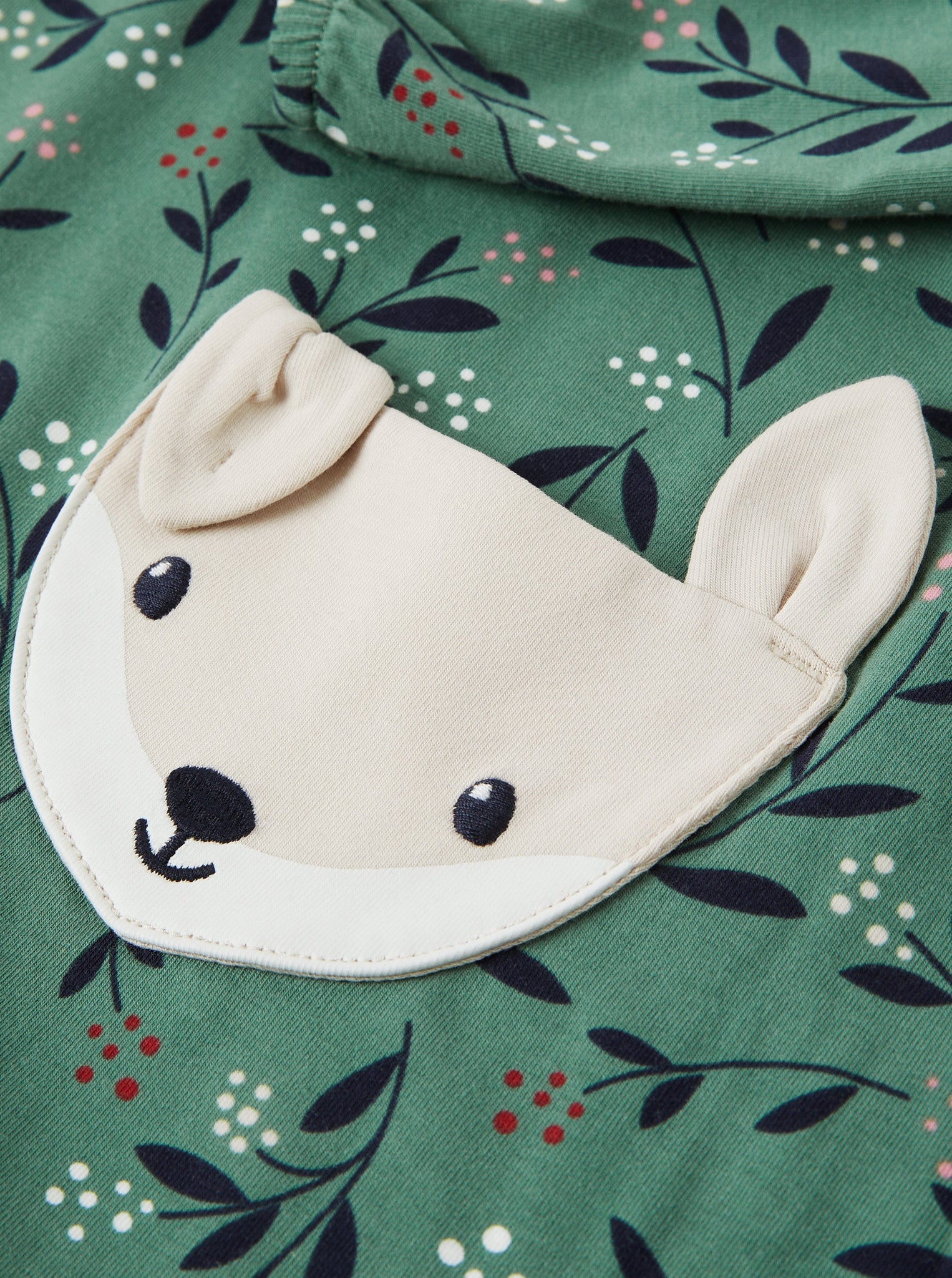 Organic Cotton Rabbit Kids Top from the Polarn O. Pyret kidswear collection. Clothes made using sustainably sourced materials.