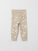 Organic Cotton Beige Baby Leggings from the Polarn O. Pyret babywear collection. The best ethical kids clothes