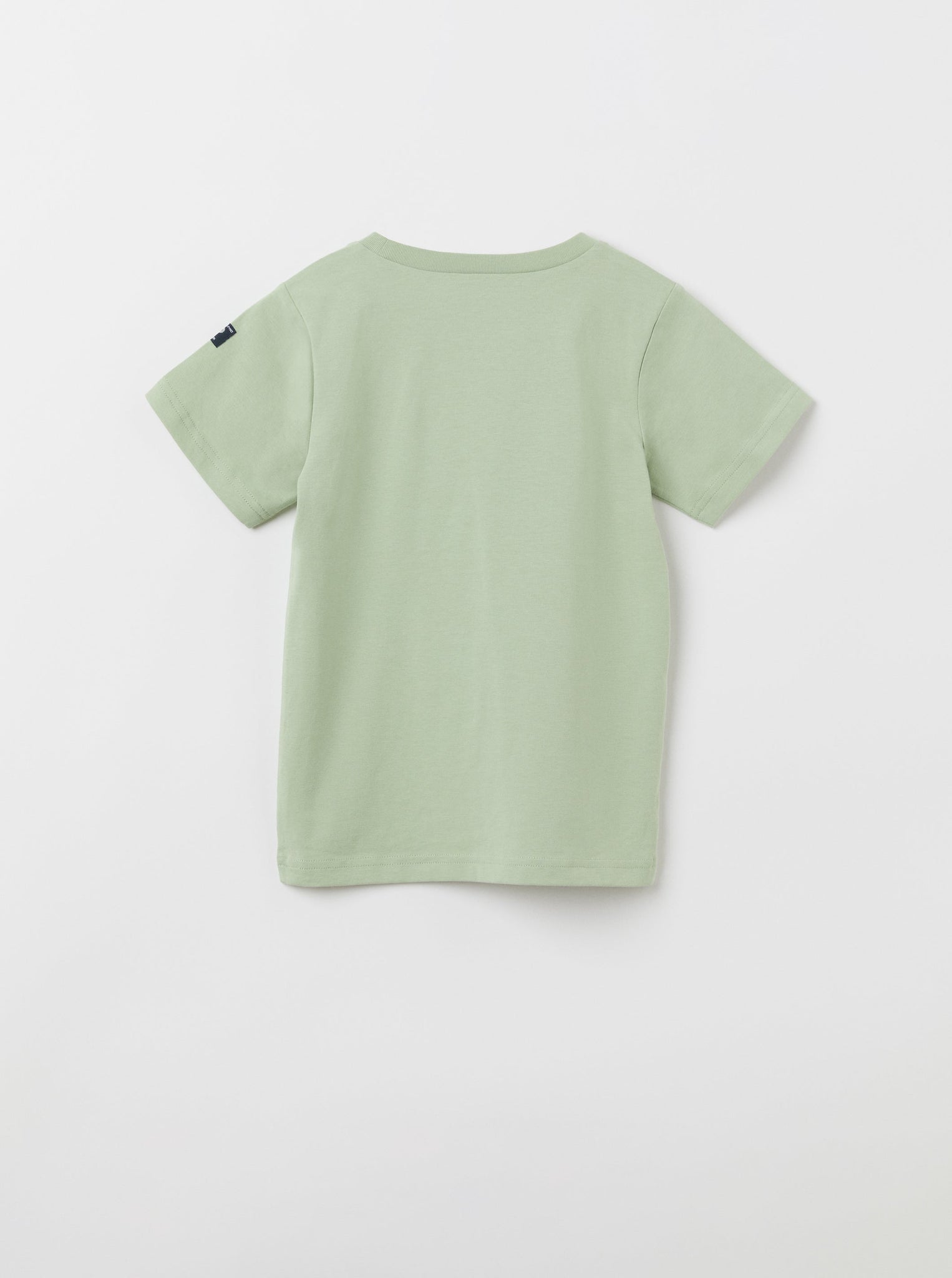 Organic Cotton Cat Print Kids T-Shirt from the Polarn O. Pyret kidswear collection. The best ethical kids clothes