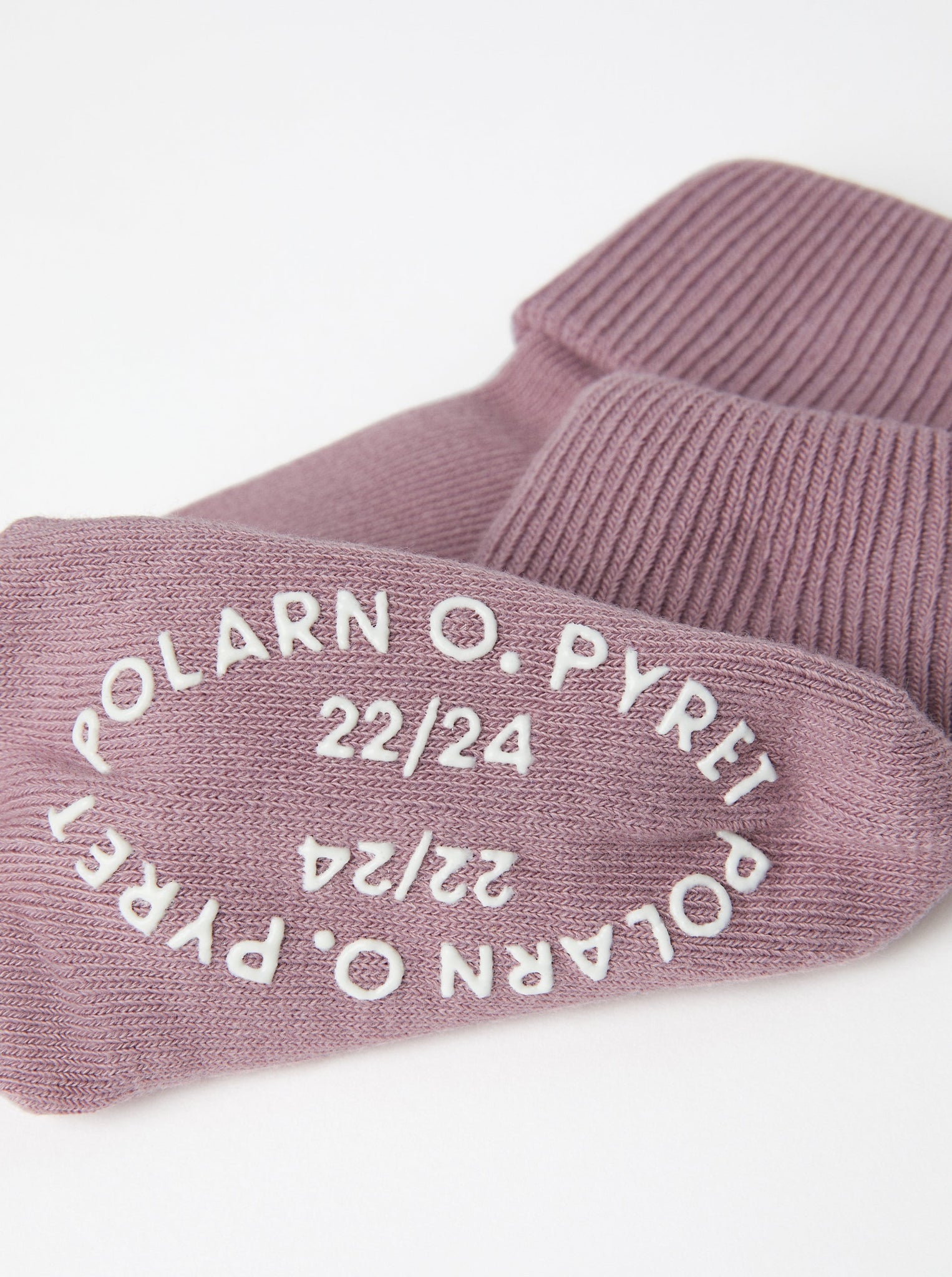 Two Pack Pink Antislip Kids Socks from the Polarn O. Pyret kidswear collection. The best ethical kids clothes