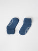 Two Pack Blue Antislip Kids Socks from the Polarn O. Pyret kidswear collection. Ethically produced kids clothing.
