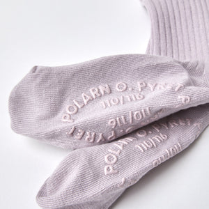 Organic Cotton Grey Baby Tights from the Polarn O. Pyret babywear collection. The best ethical kids clothes