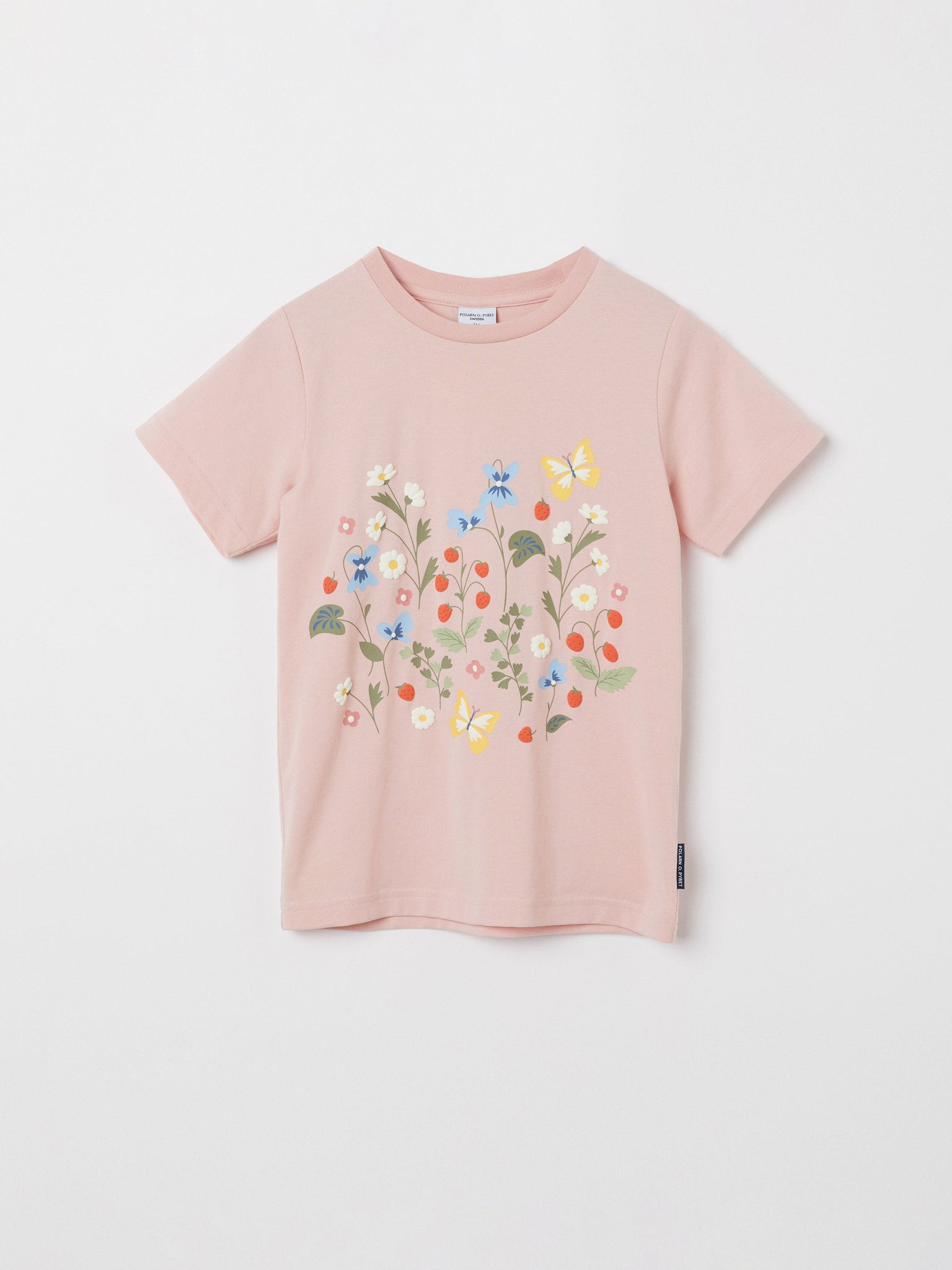 Floral Print Kids T-Shirt