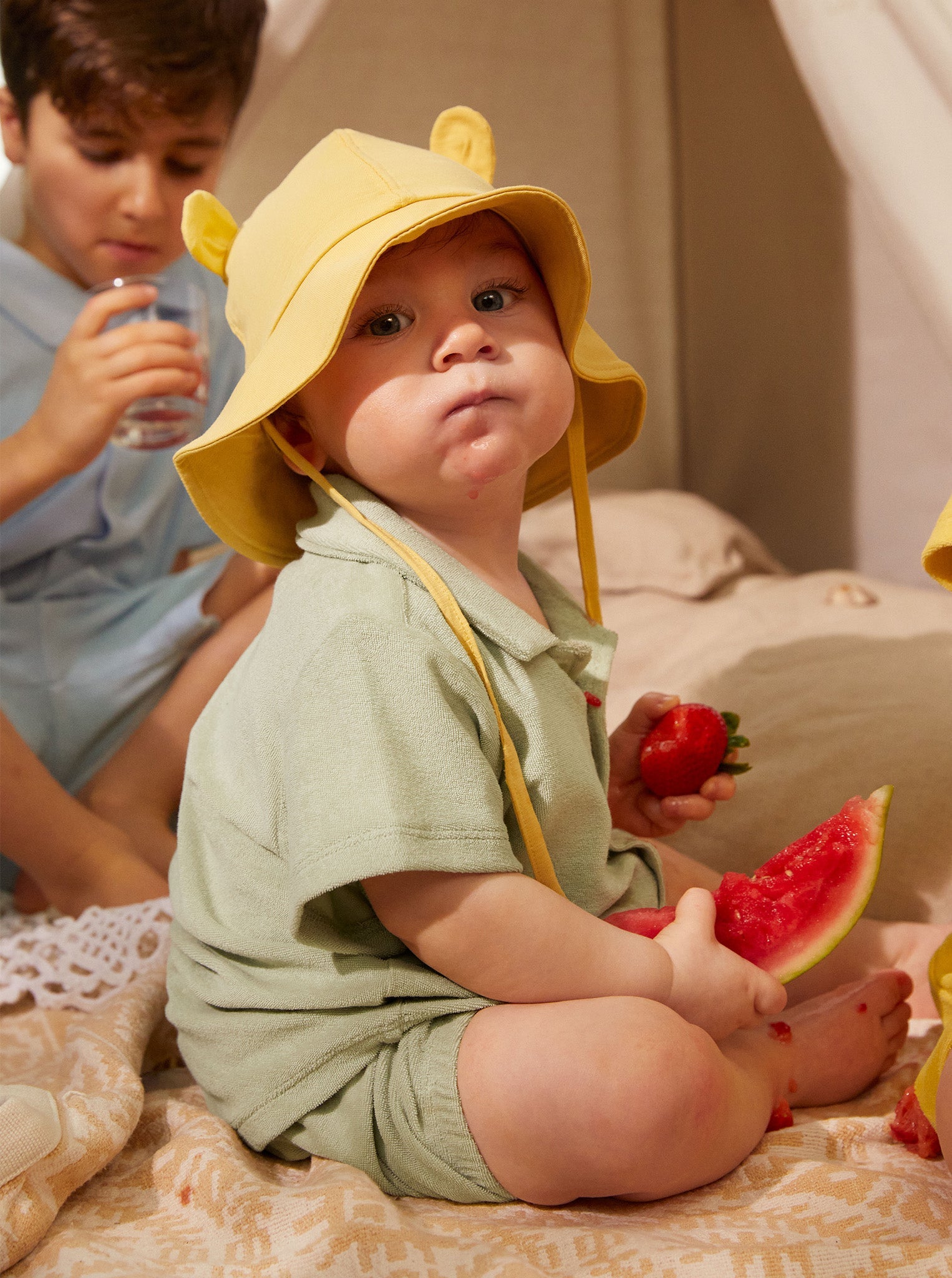 Baby Sun Hat With Ears