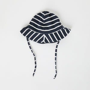 Striped Baby Sun Hat