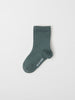 Merino Wool Green Kids Socks from the Polarn O. Pyret kidswear collection. The best ethical kids clothes