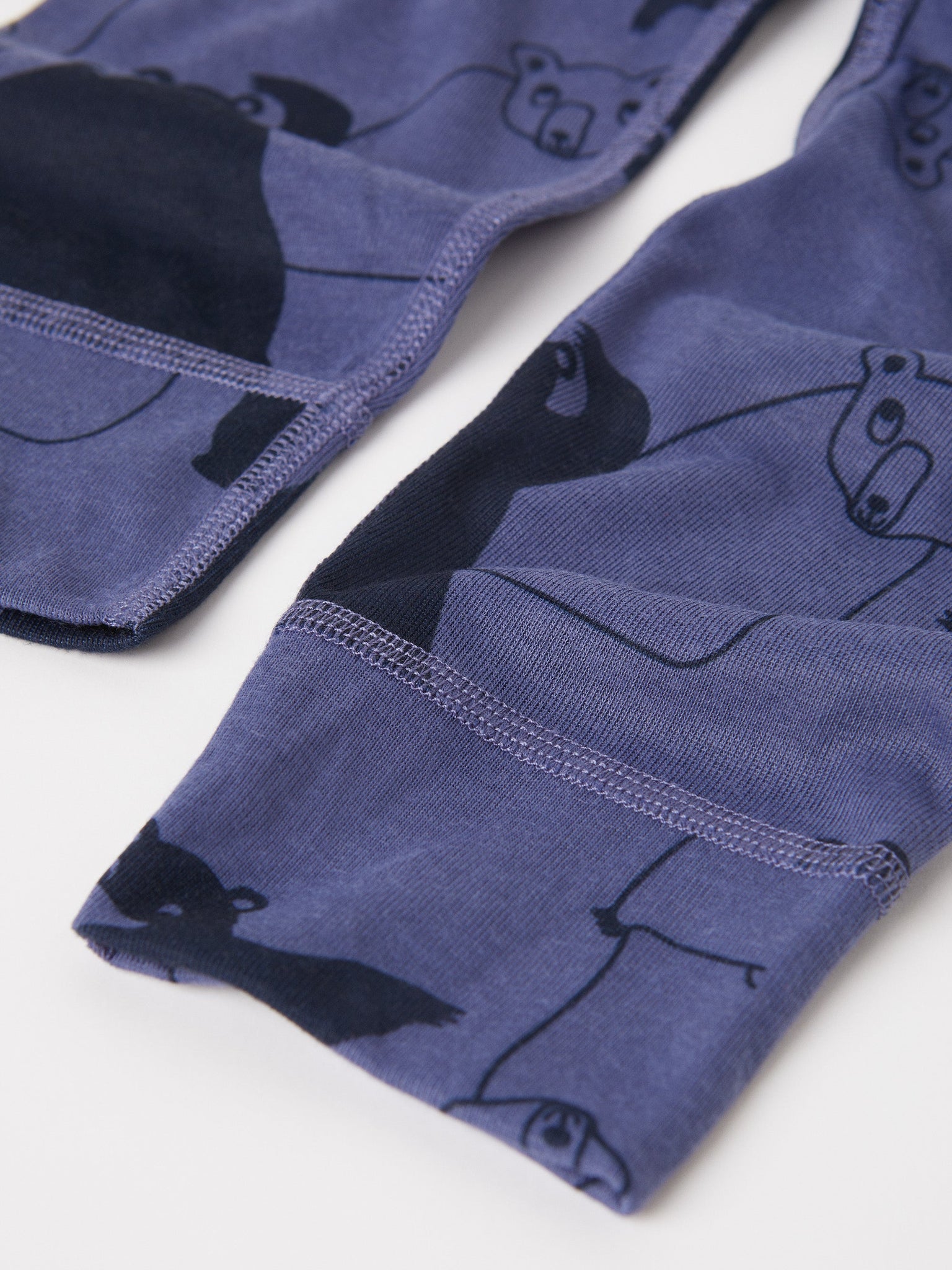 Polyester Blue Kids Thermal Leggings from the Polarn O. Pyret outerwear collection. Kids outerwear made from sustainably source materials