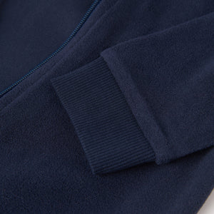 Merino Kids Navy Thermal Onesie from the Polarn O. Pyret outerwear collection. The best ethical kids outerwear.