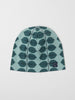 Nordic Green Kids Beanie Hat from the Polarn O. Pyret outerwear collection. Ethically produced kids outerwear.