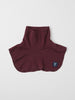 Merino Wool Burgundy Kids Neck Warmer from the Polarn O. Pyret outerwear collection. Quality kids clothing made to last.