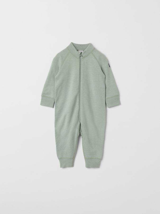 Merino Green Kids Thermal All-In-One from the Polarn O. Pyret outerwear collection. Kids outerwear made from sustainably source materials