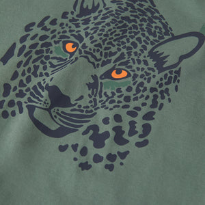 Organic Cotton Big Cat Kids T-Shirt from the Polarn O. Pyret kidswear collection. Made using 100% GOTS Organic Cotton