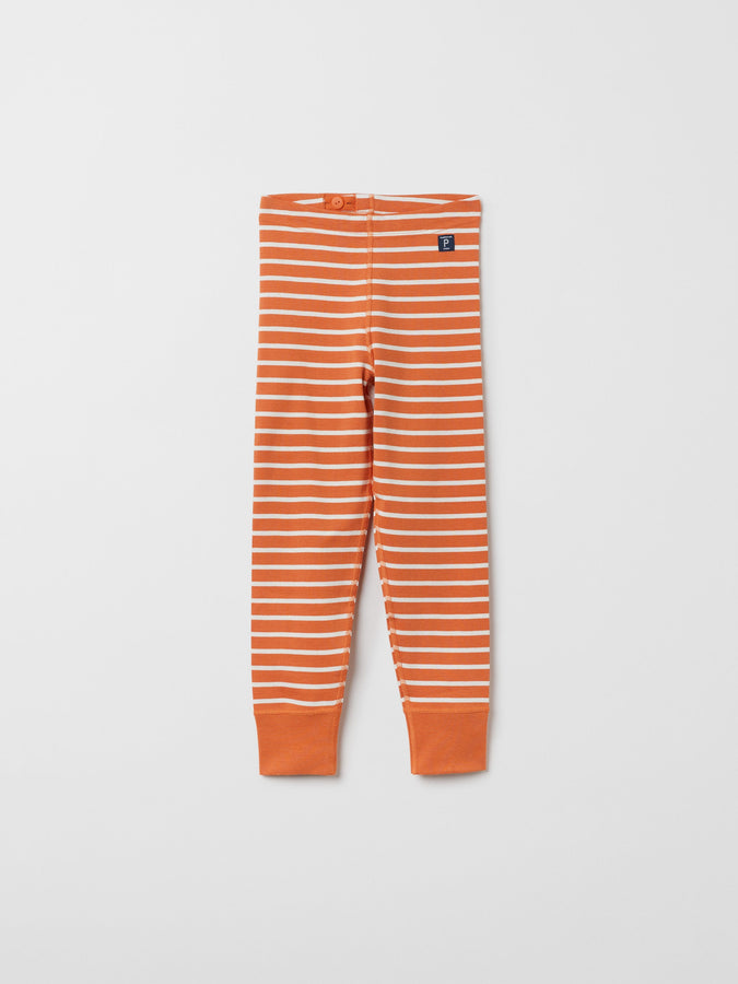 Organic Cotton Yellow Kids Leggings from the Polarn O. Pyret kidswear collection. Made using 100% GOTS Organic Cotton