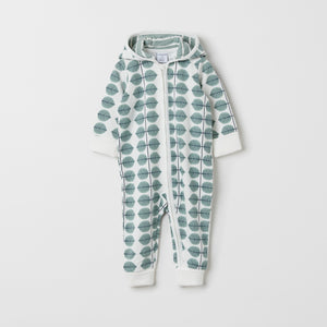 Organic Cotton Scandi Baby All-In-One from the Polarn O. Pyret baby collection. Ethically produced baby clothing.