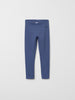 Organic Cotton Blue Kids Leggings from the Polarn O. Pyret kidswear collection. The best ethical kids clothes