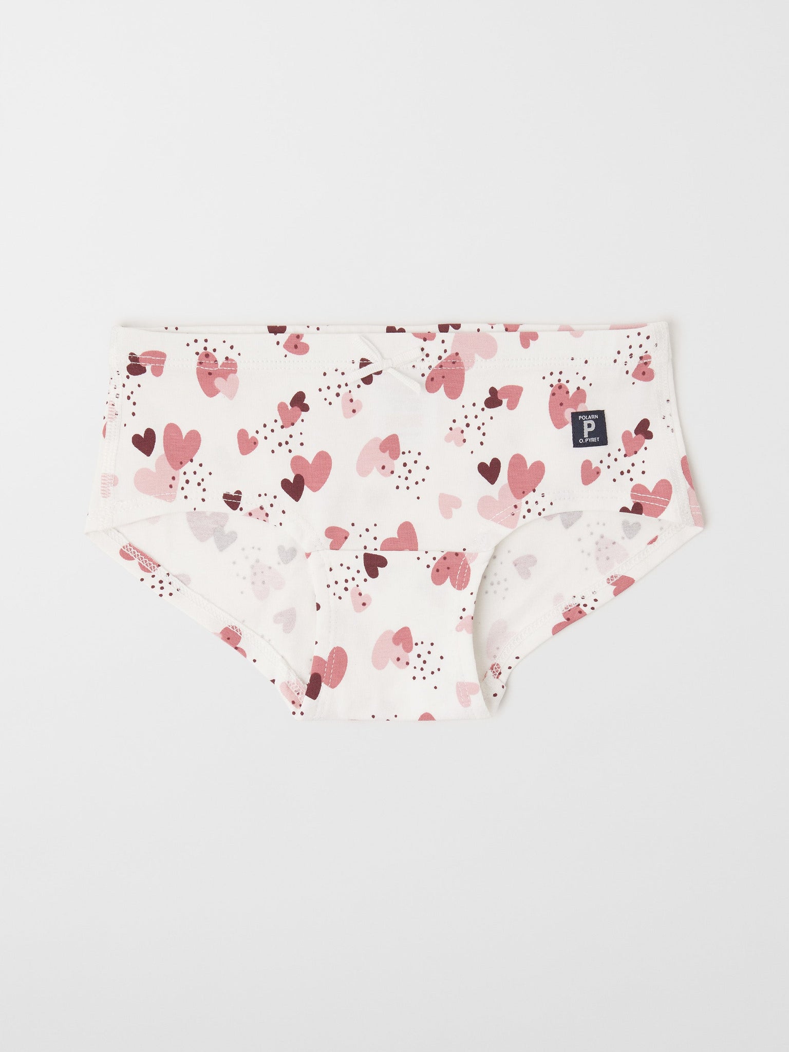 Organic Cotton Girls Hipster Briefs from the Polarn O. Pyret kidswear collection. The best ethical kids clothes